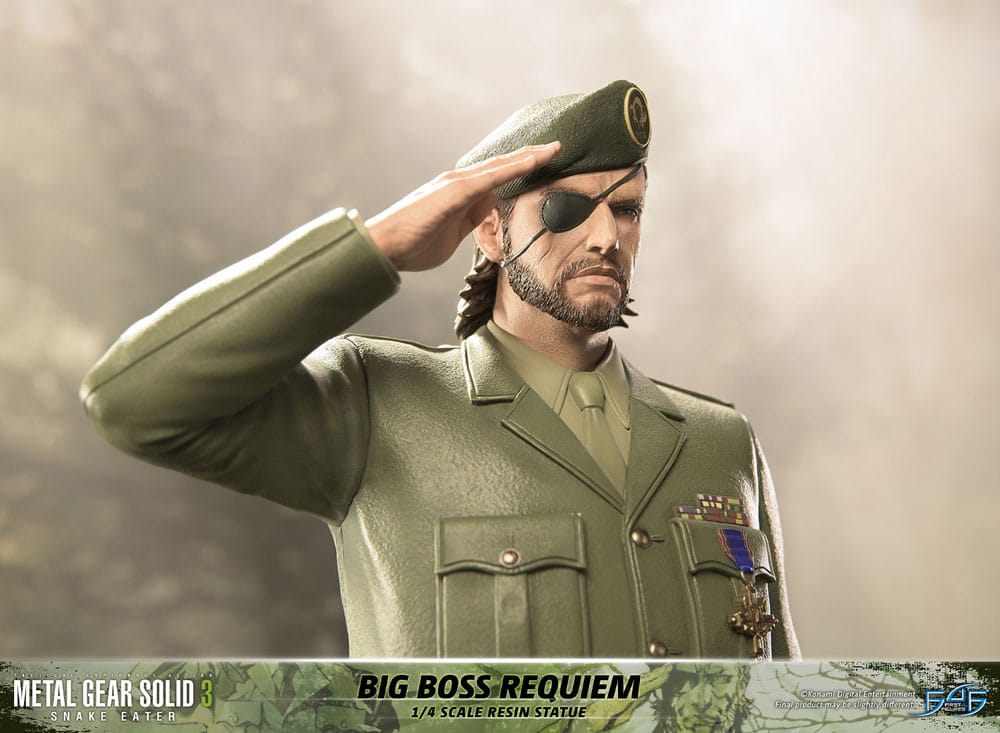Metal Gear Solid 3: Snake Eater statuette 1/4 Big Boss Requiem 55 cm