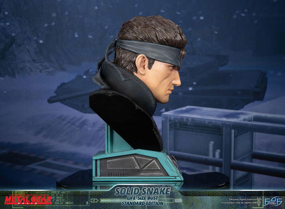 Metal Gear Solid : Buste 1/1 Solid Snake 56 cm