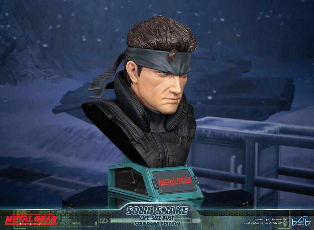 Metal Gear Solid : Buste 1/1 Solid Snake 56 cm