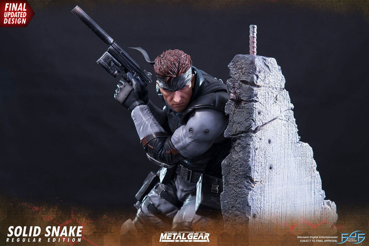 Metal Gear Solid Statuette Solid Snake 44 cm