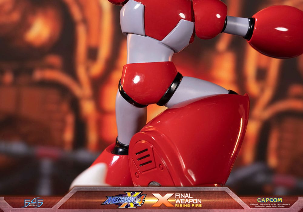 Mega Man X4 statuette X Finale Weapon Rising Fire 45 cm