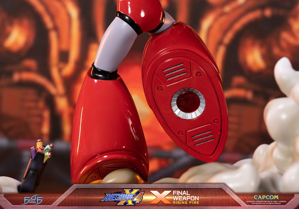 Mega Man X4 statuette X Finale Weapon Rising Fire 45 cm