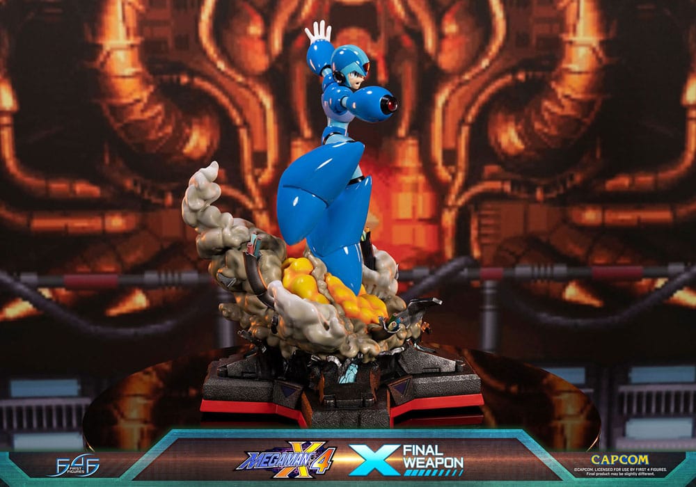 Mega Man X4 : Statuette X Finale Weapon 45 cm