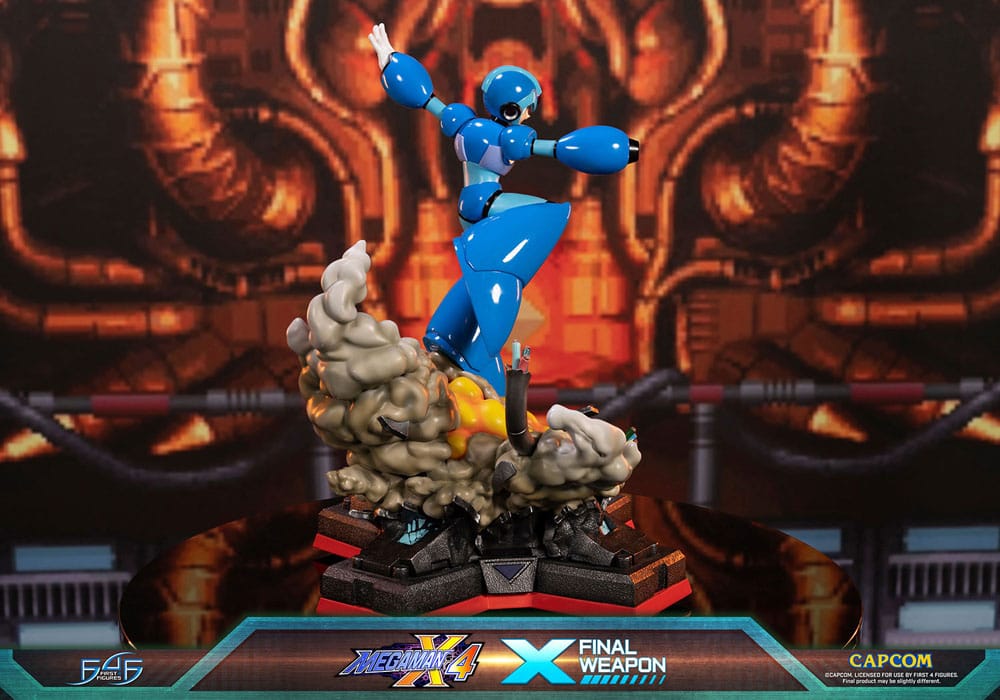 Mega Man X4 : Statuette X Finale Weapon 45 cm
