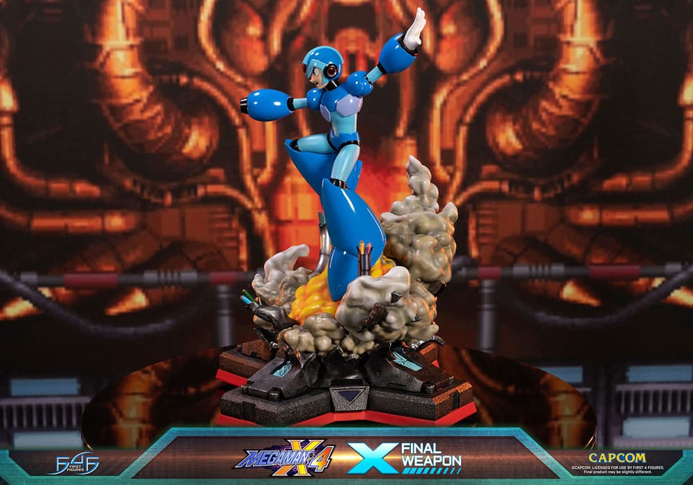 Mega Man X4 : Statuette X Finale Weapon 45 cm