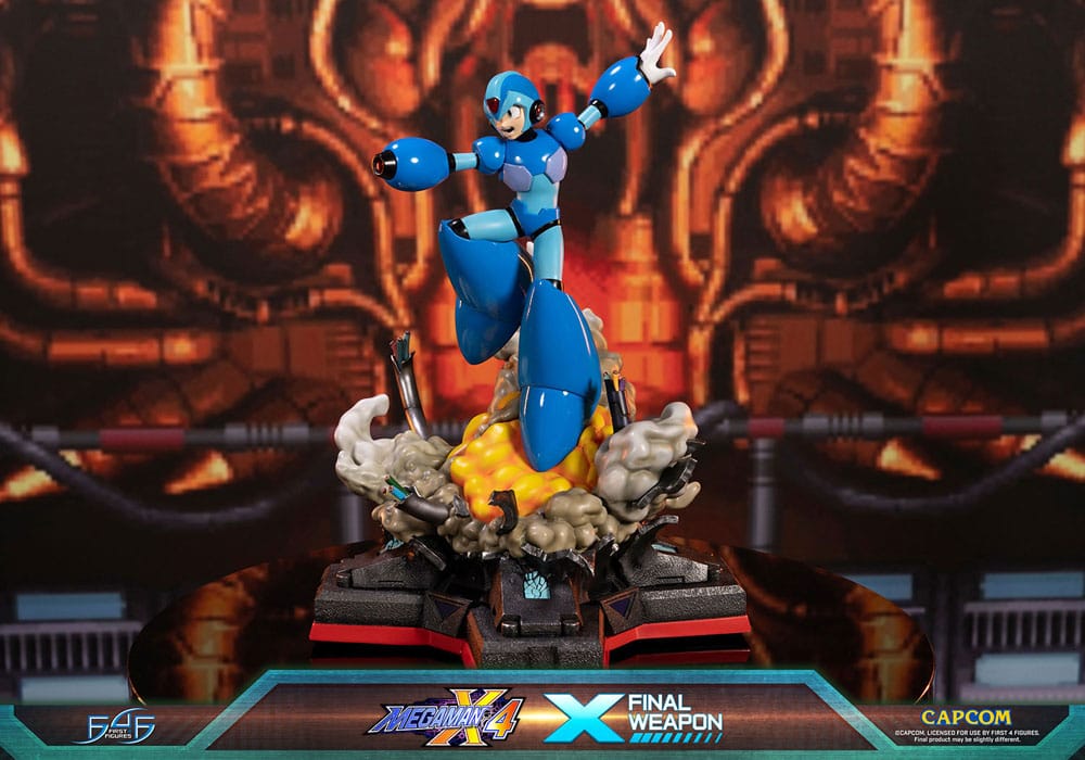 Mega Man X4 : Statuette X Finale Weapon 45 cm