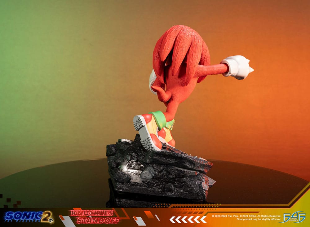 Sonic the Hedgehog 2 statuette Knuckles Standoff 30 cm