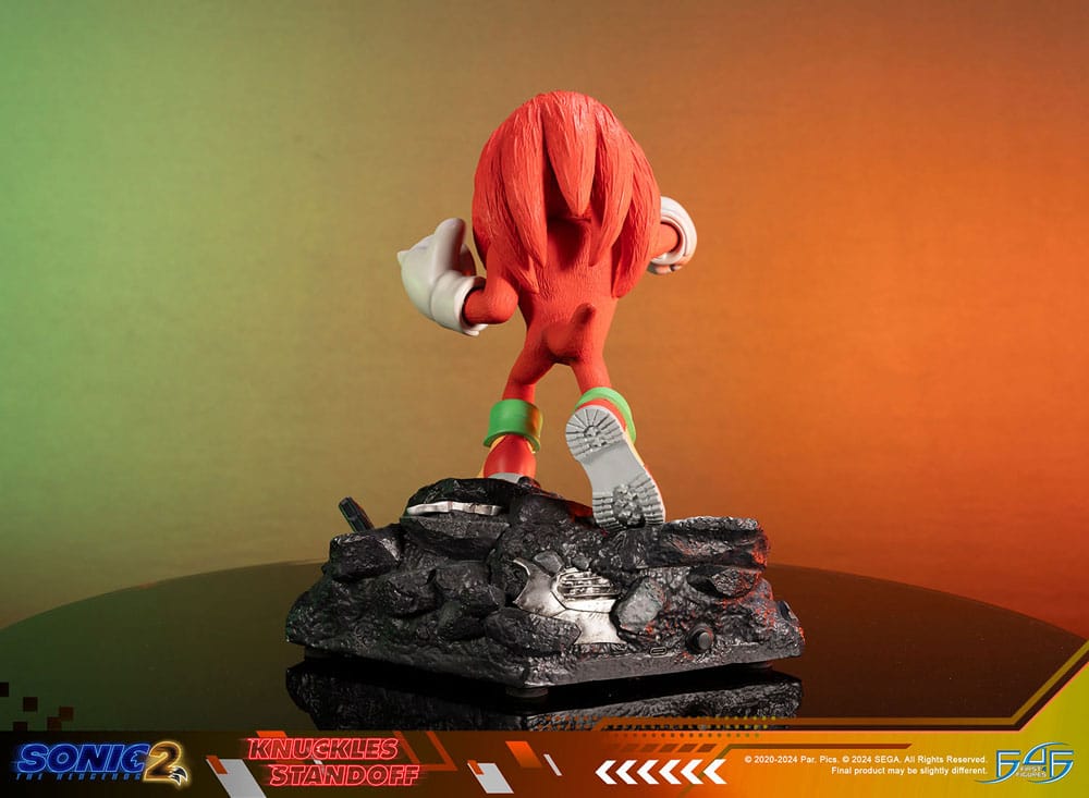 Sonic the Hedgehog 2 statuette Knuckles Standoff 30 cm