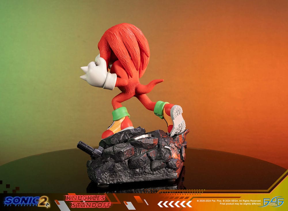 Sonic the Hedgehog 2 statuette Knuckles Standoff 30 cm