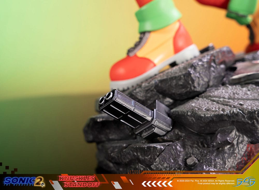 Sonic the Hedgehog 2 statuette Knuckles Standoff 30 cm