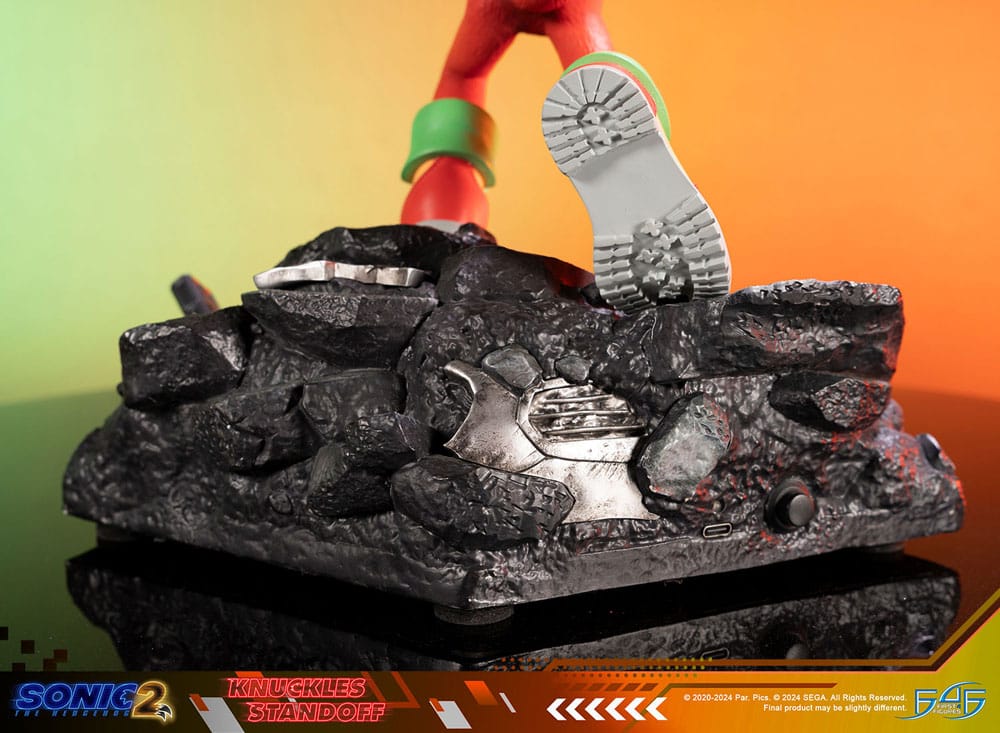 Sonic the Hedgehog 2 statuette Knuckles Standoff 30 cm