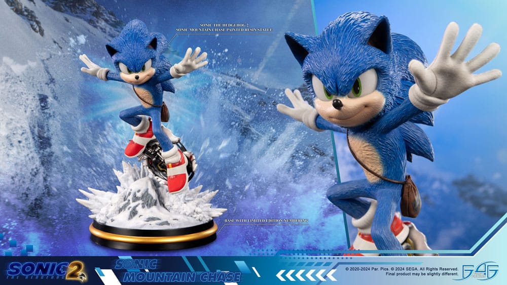 Sonic the Hedgehog 2 statuette Sonic Mountain Chase 34 cm