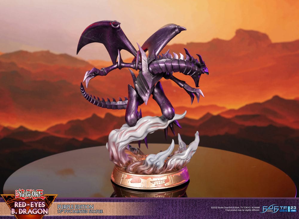 Yu-Gi-Oh! statuette Dragon Violet aux Yeux Rouges 33 cm