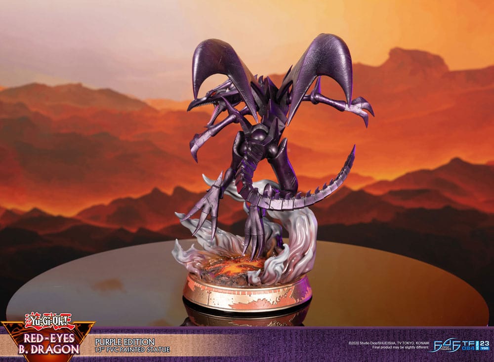 Yu-Gi-Oh! statuette Dragon Violet aux Yeux Rouges 33 cm