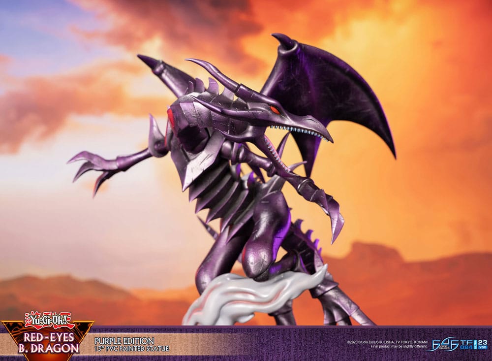 Yu-Gi-Oh! statuette Dragon Violet aux Yeux Rouges 33 cm