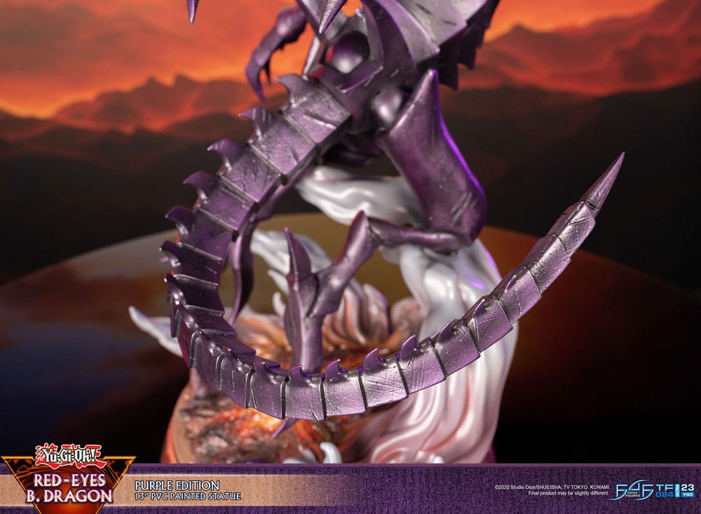 Yu-Gi-Oh! statuette Dragon Violet aux Yeux Rouges 33 cm