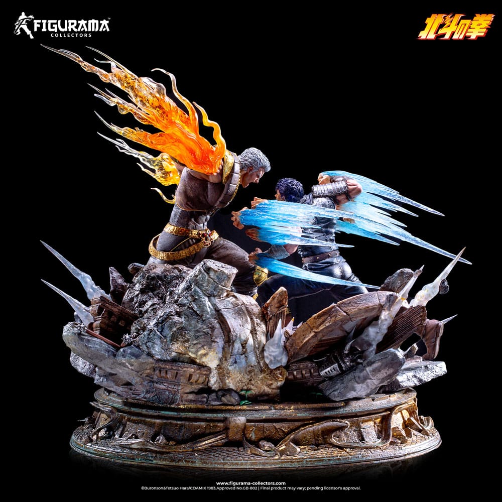 Fist of the North Star statuette Elite Exclusive 1/6 Kenshiro vs Raoh 59 cm Statuettes Ken le Survivant