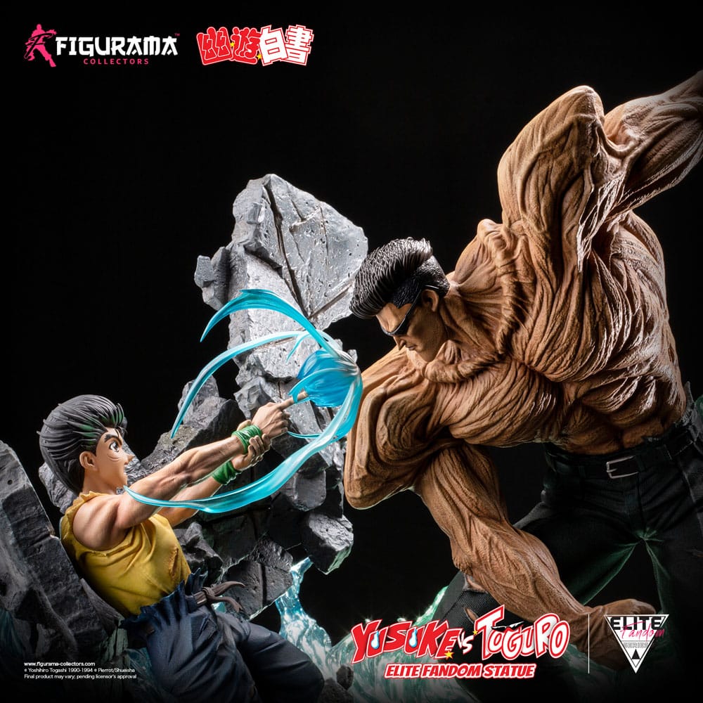 Yu Yu Hakusho : Statuette Elite Exclusive 1/6 Yusuke vs Toguro 59 cm