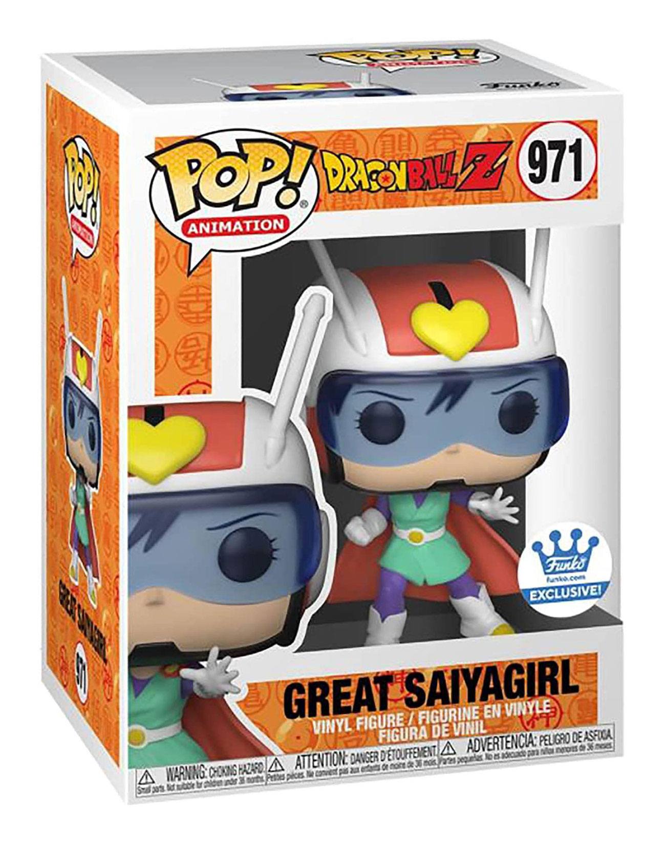 Dragon Ball Z Figurine POP! Animation Vinyl Great Saiyagirl Exclusive 9 cm