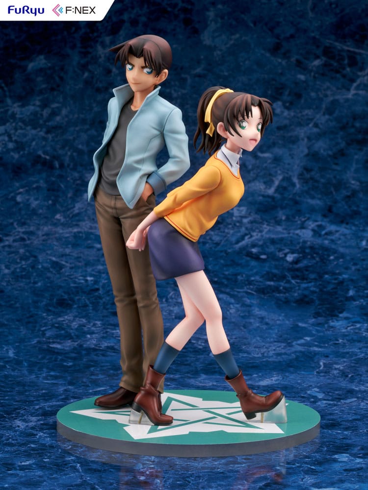 Détective Conan F:NEX statuette PVC 1/7 Heiji Hattori Kazuha Toyama 26 cm