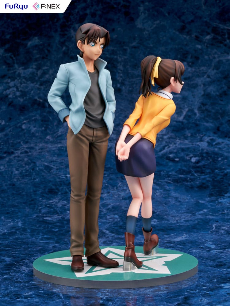 Détective Conan F:NEX statuette PVC 1/7 Heiji Hattori Kazuha Toyama 26 cm