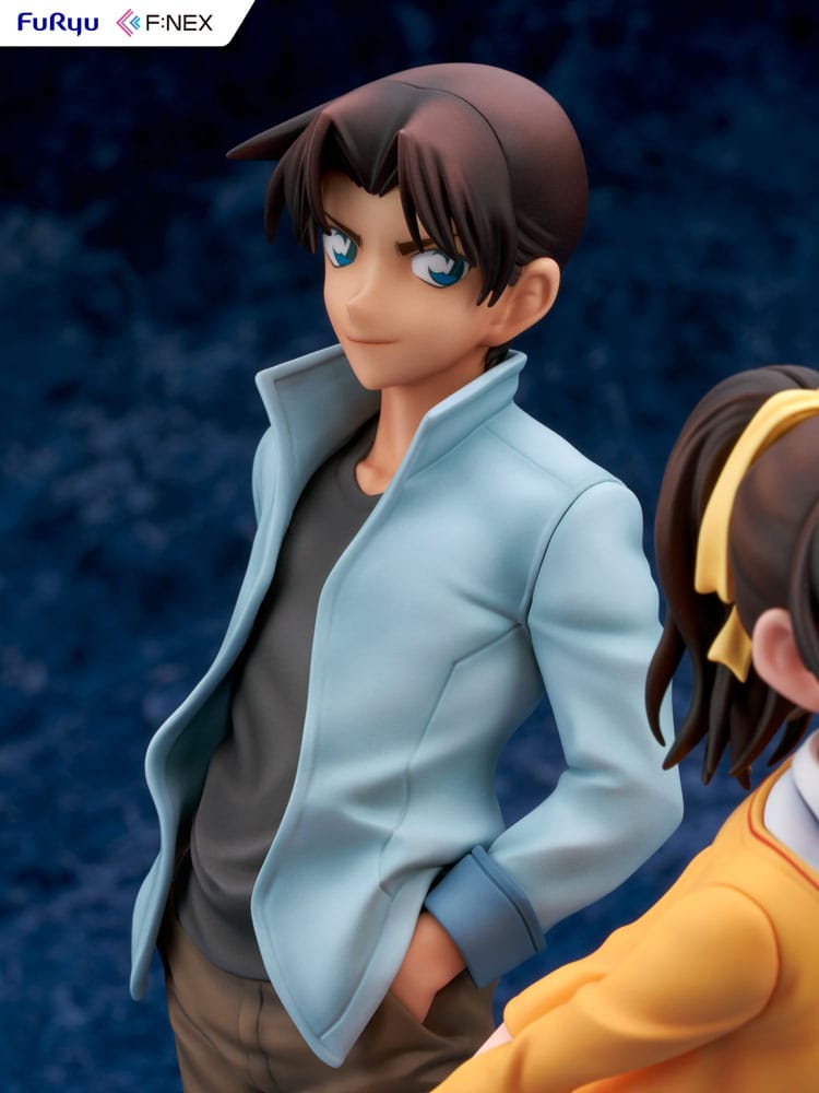 Détective Conan F:NEX statuette PVC 1/7 Heiji Hattori Kazuha Toyama 26 cm
