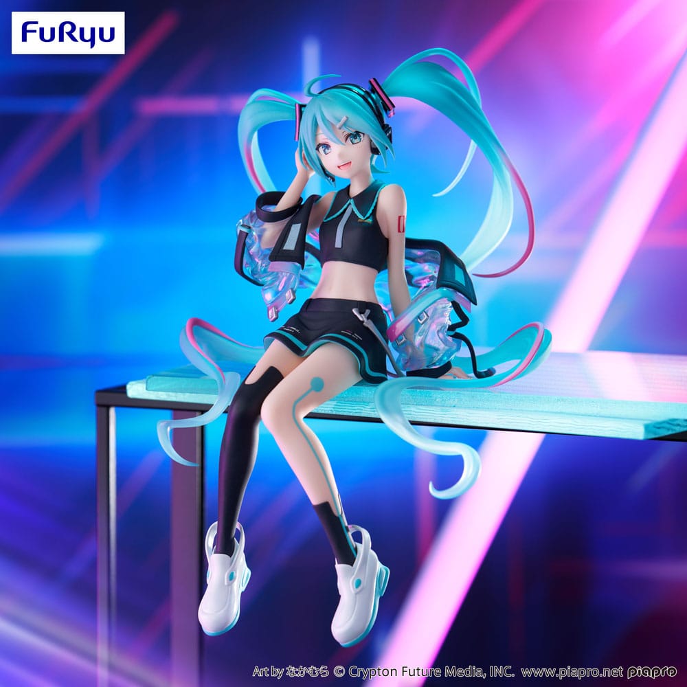 Hatsune Miku statuette PVC Noodle Stopper Neon Cyber 16 cm