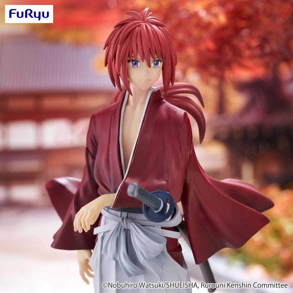 Rurouni Kenshin : Statuette romaine Meiji Kenkaku PVC Trio-Try-iT Kenshin Himura 19 cm