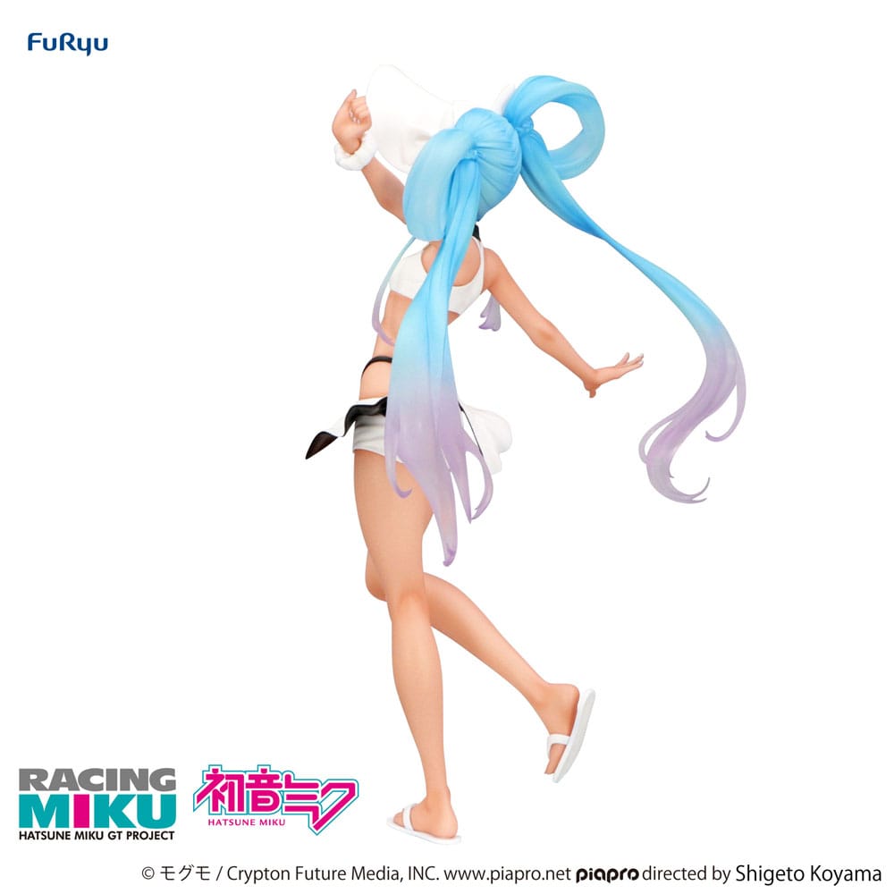 Hatsune Miku GT Project statuette PVC Trio-Try-iT Racing Miku 2024 Summer Holiday Ver. 21 cm