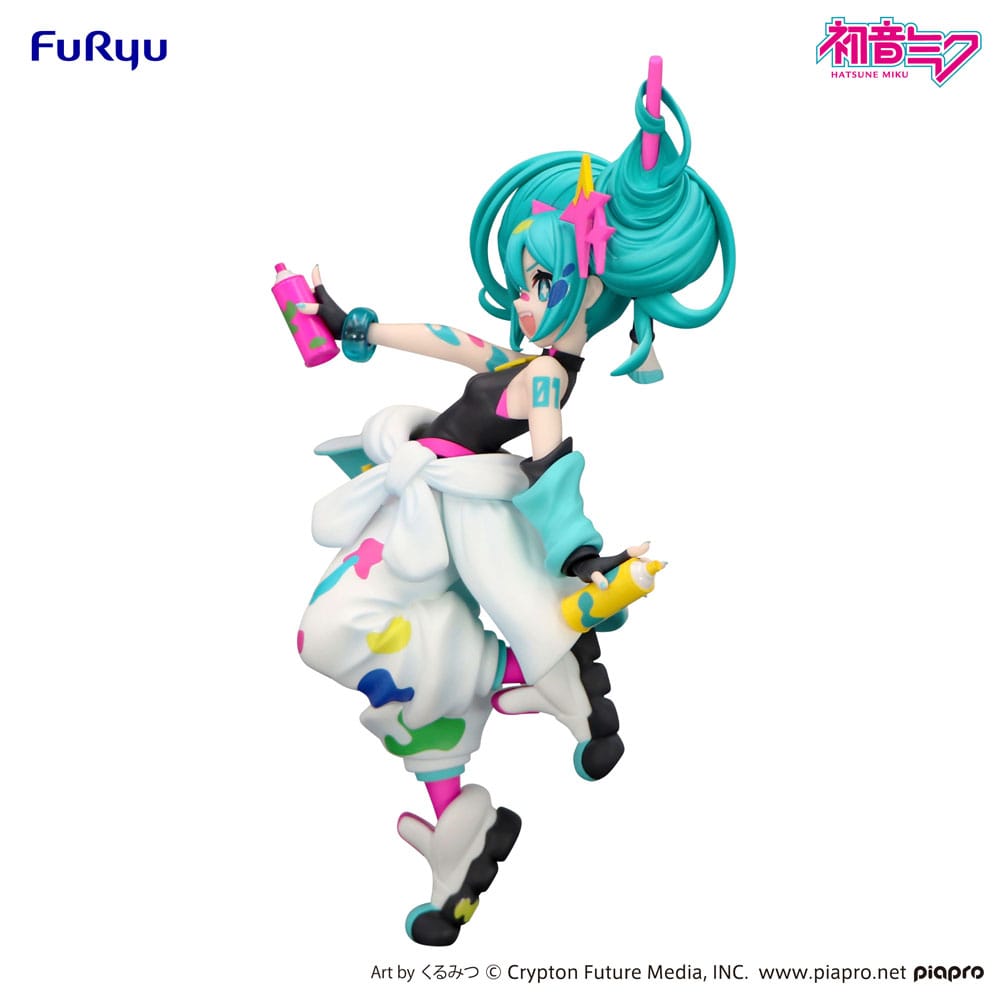 Statuette PVC Hatsune Miku Trio-Try-iT Miku Paint Girl 19 cm