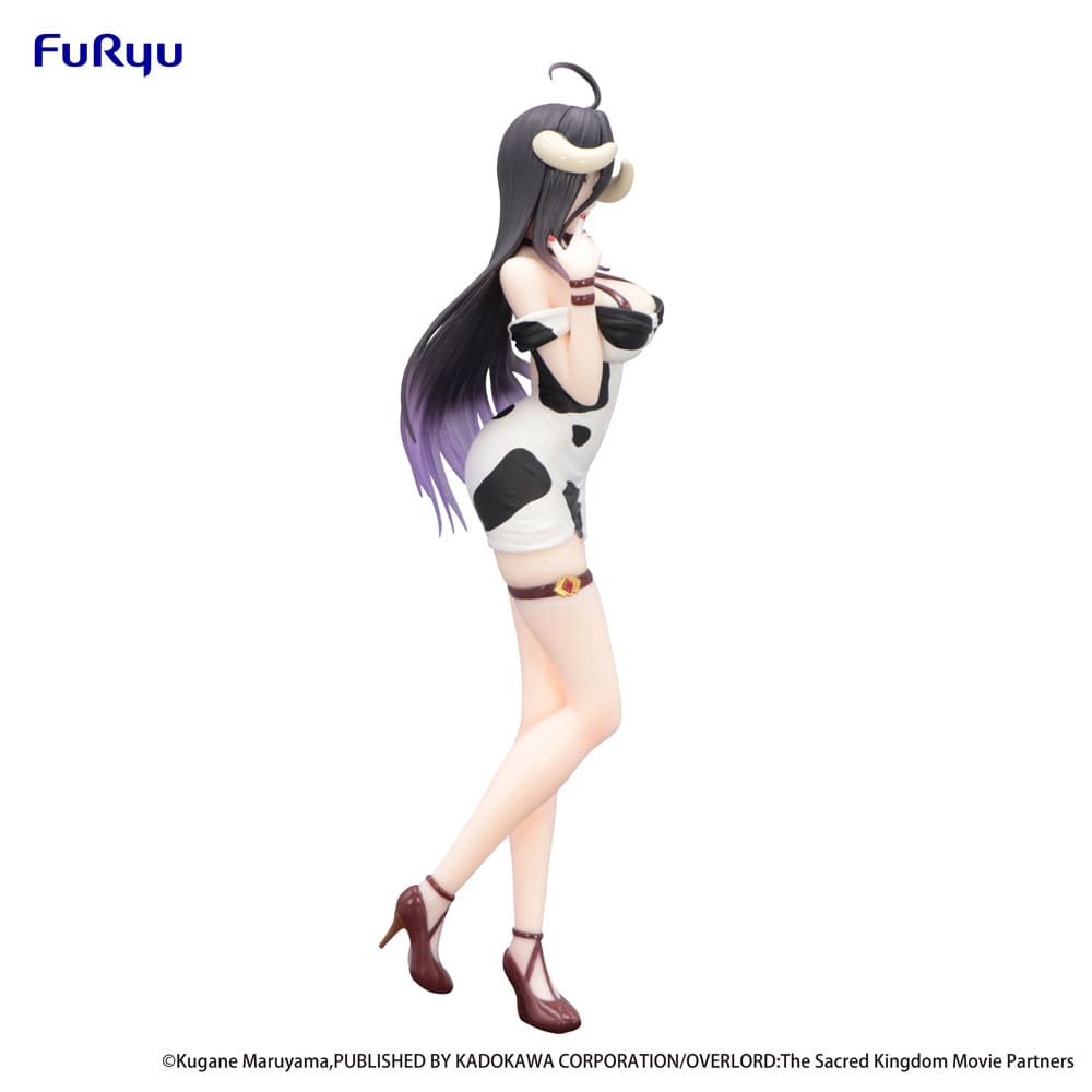 Overlord statuette PVC Trio-Try-iT Albedo Mini Dress Cow Pattern Ver. 21 cm