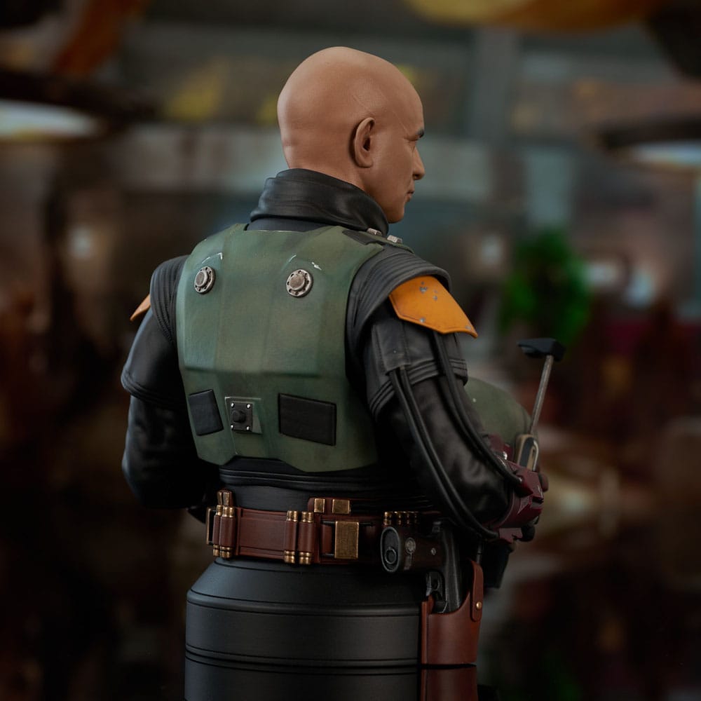 Star Wars: The Book of Boba Fett buste 1/6 Boba Fett Unhelmeted 15 cm