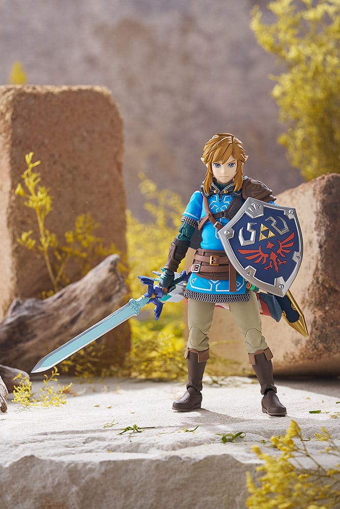 The Legend of Zelda Tears of the Kingdomfigurine Figma Link Tears of the Kingdom Ver. 15 cm