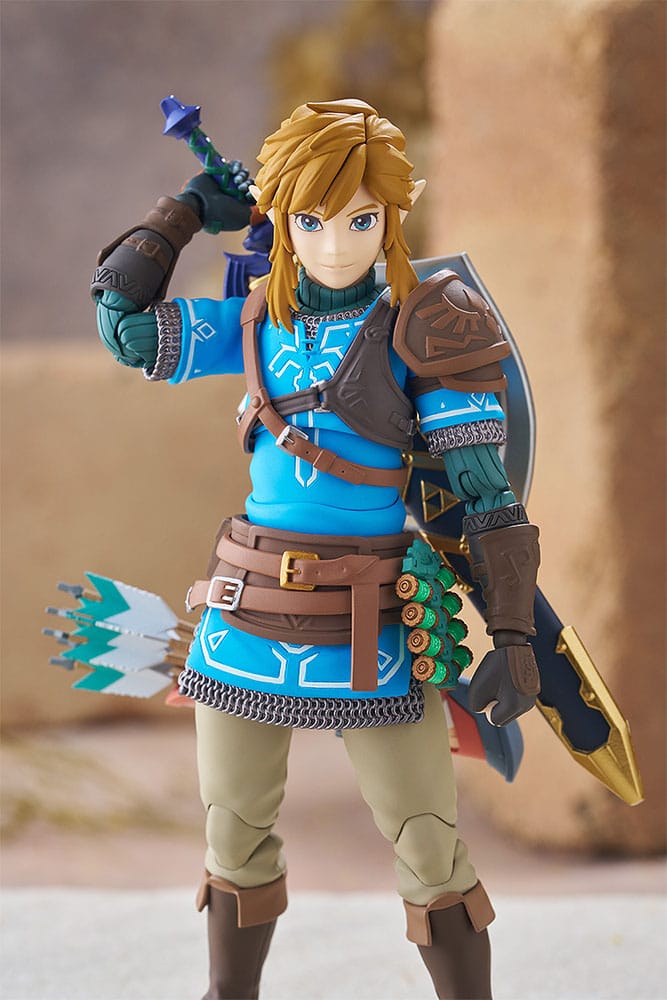 The Legend of Zelda Tears of the Kingdomfigurine Figma Link Tears of the Kingdom Ver. 15 cm