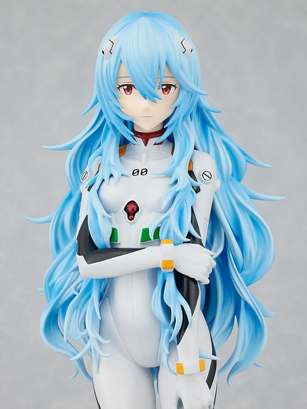 Rebuild of Evangelion statuette PVC Pop Up Parade XL Rei Ayanami: Long Hair Ver. 38 cm