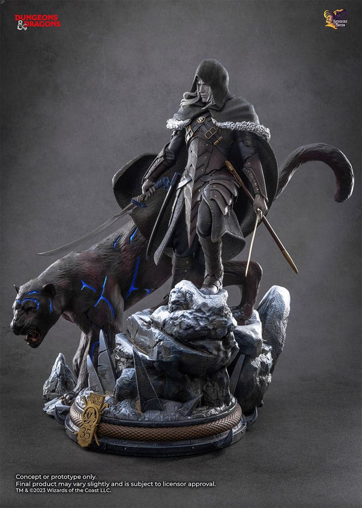 Dungeons & Dragons statuette 1/4 Drizzt Do'Urden (35th Anniversary Edition) Previews Exclusive 40 cm