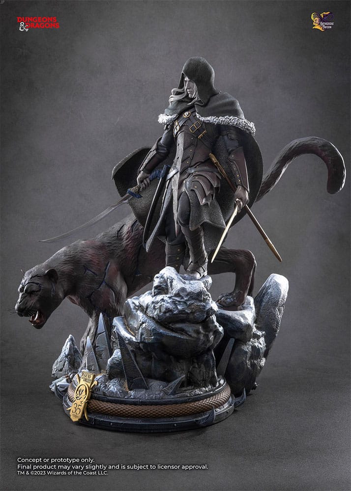 Dungeons & Dragons statuette 1/4 Drizzt Do'Urden (35th Anniversary Edition) Previews Exclusive 40 cm