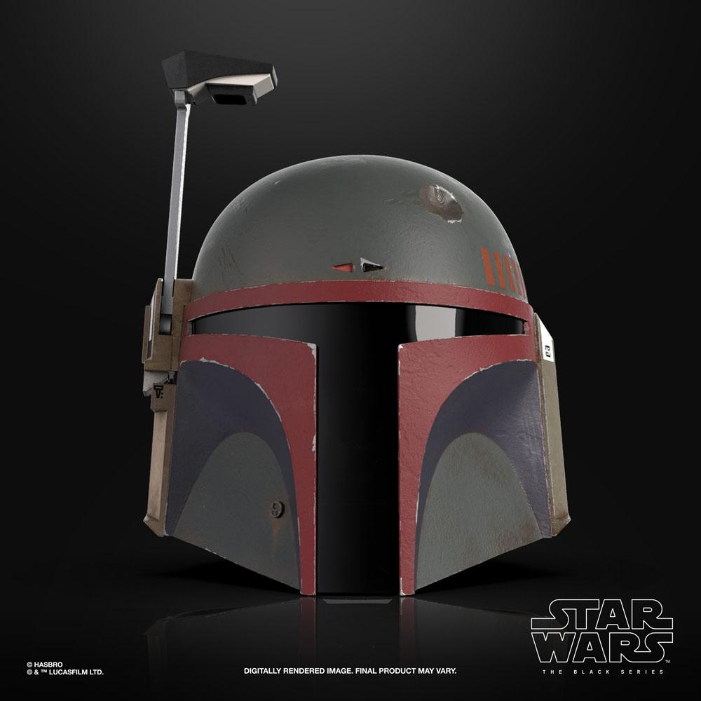 Star Wars The Mandalorian Black Series casque électronique Boba Fett (Re-Armored)