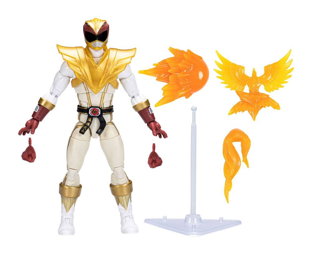 Power Rangers x Street Fighter Ligtning Collection : Figurine Morphed Ryu Crimson Hawk Ranger 15 cm