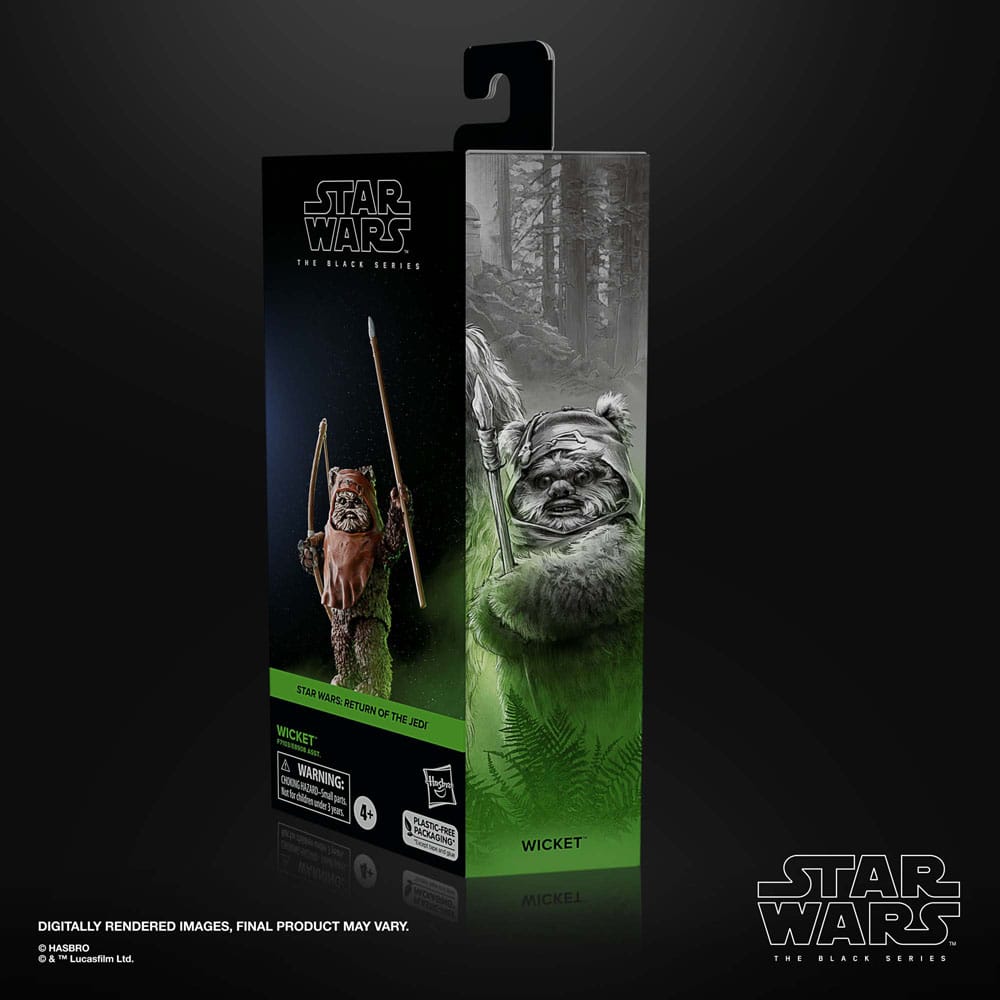 Star Wars Episode VI Black Series figurine Wicket 15 cm Action figures Star Wars