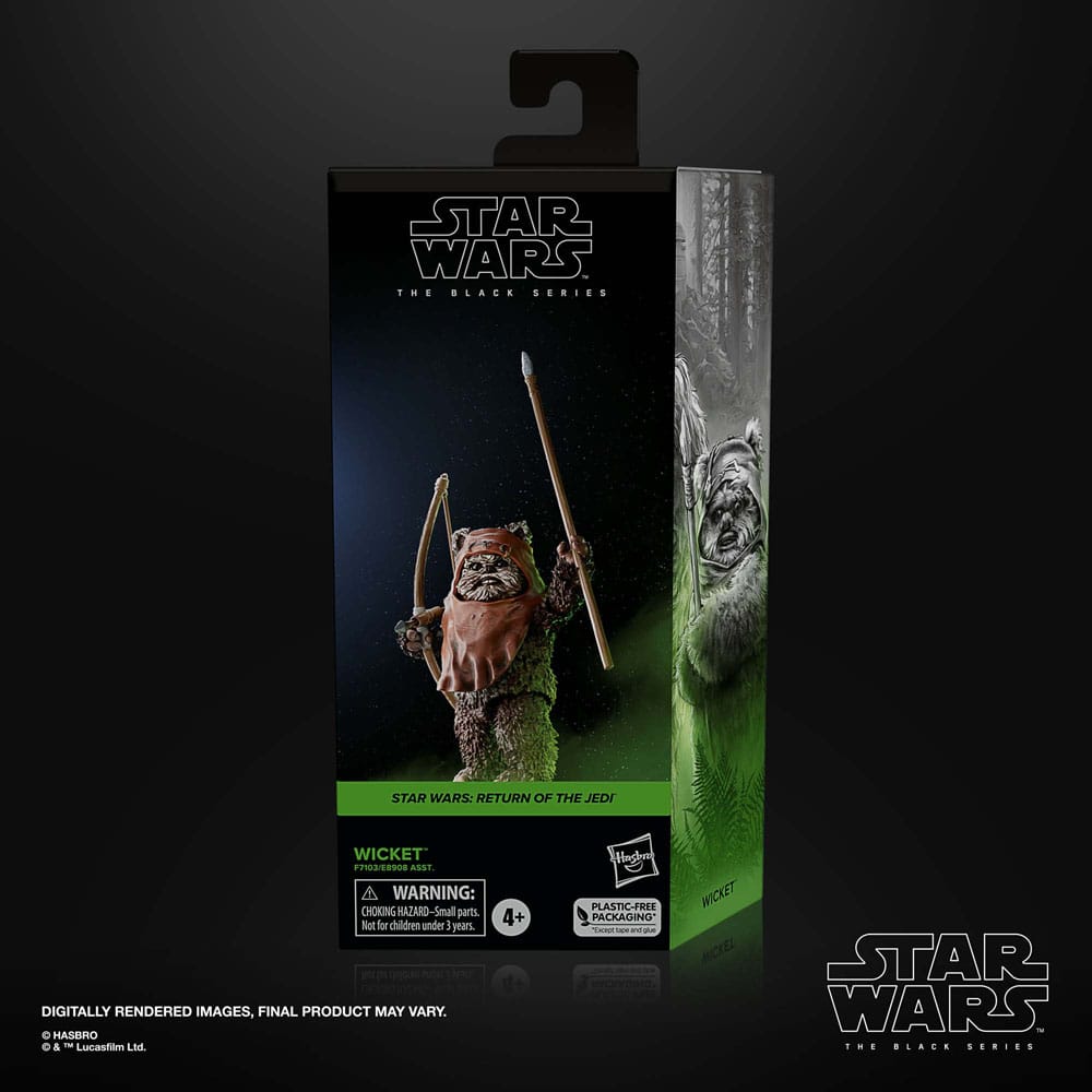 Star Wars Episode VI Black Series figurine Wicket 15 cm Action figures Star Wars