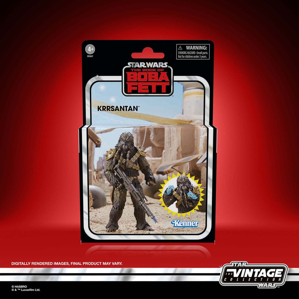 Star Wars: The Book of Boba Fett Vintage Collection Figurine Krrsantan 10 cm
