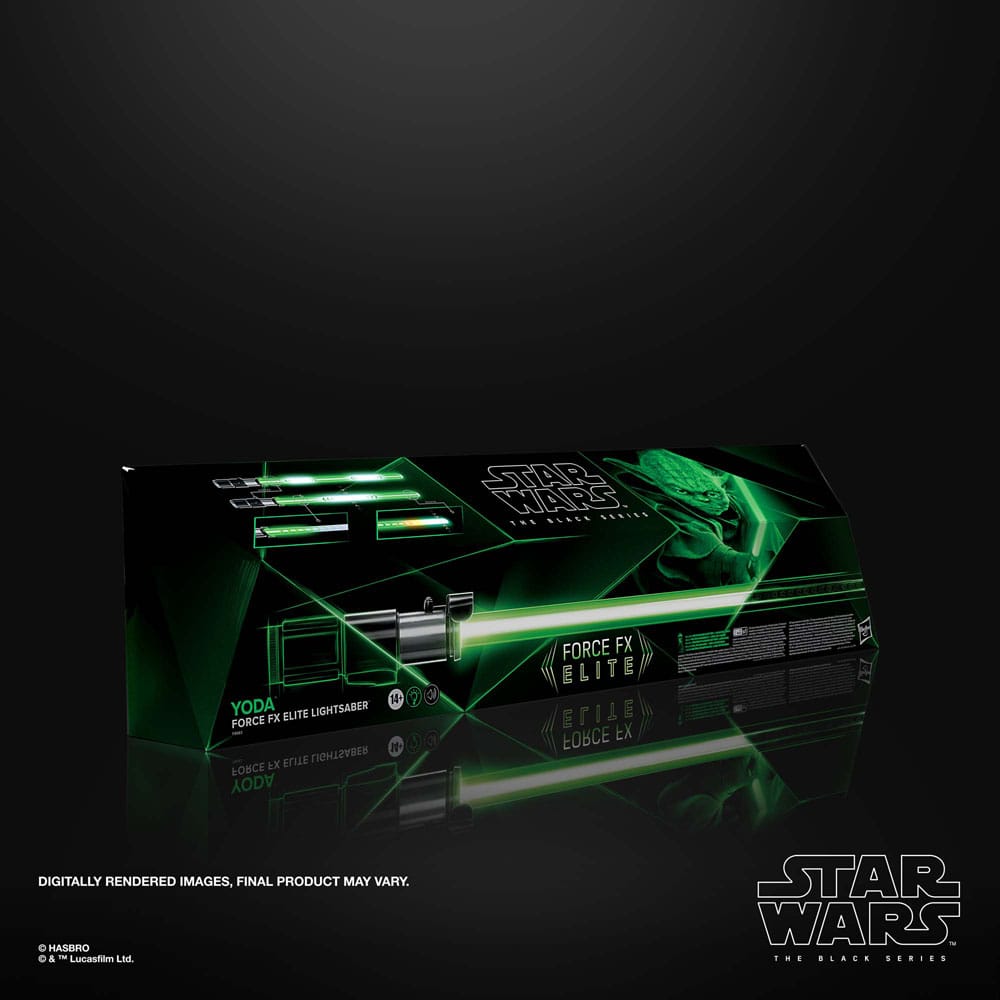 Star Wars Black Series réplique sabre laser Force FX Elite Yoda