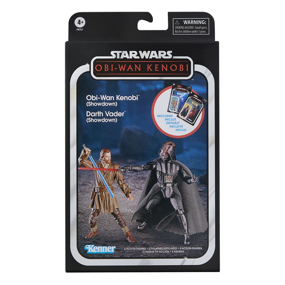 Star Wars: Obi-Wan Kenobi Vintage Collection pack 2 figurines Dark Vador & Obi-Wan Kenobi 10 cm