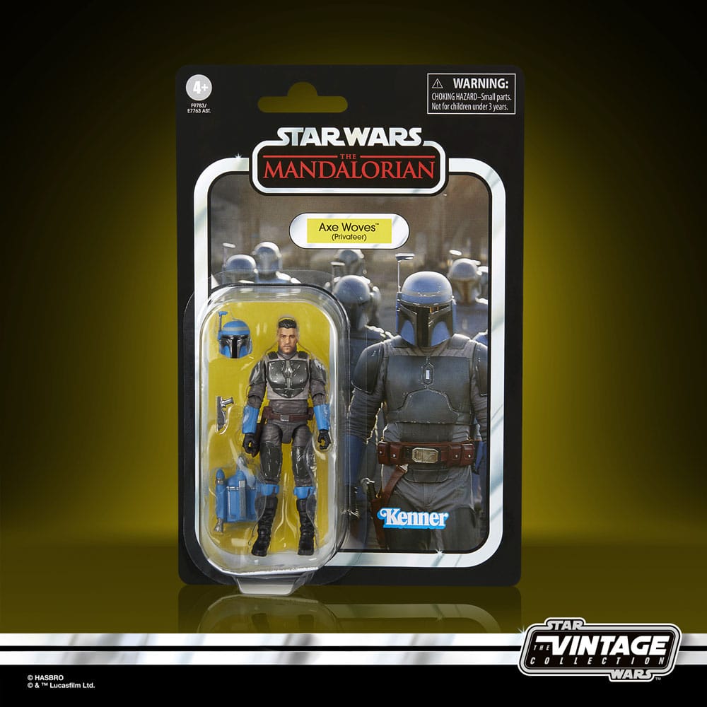 Star Wars: The Mandalorian Vintage Collection figurine Axe Woves (Privateer) 10 cm