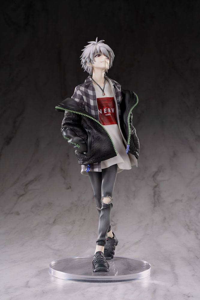 Neon Genesis Evangelion : Statuette PVC 1/7 Kaworu Nagisa Ver. Radio Eva Part 2 Original Color 25 cm
