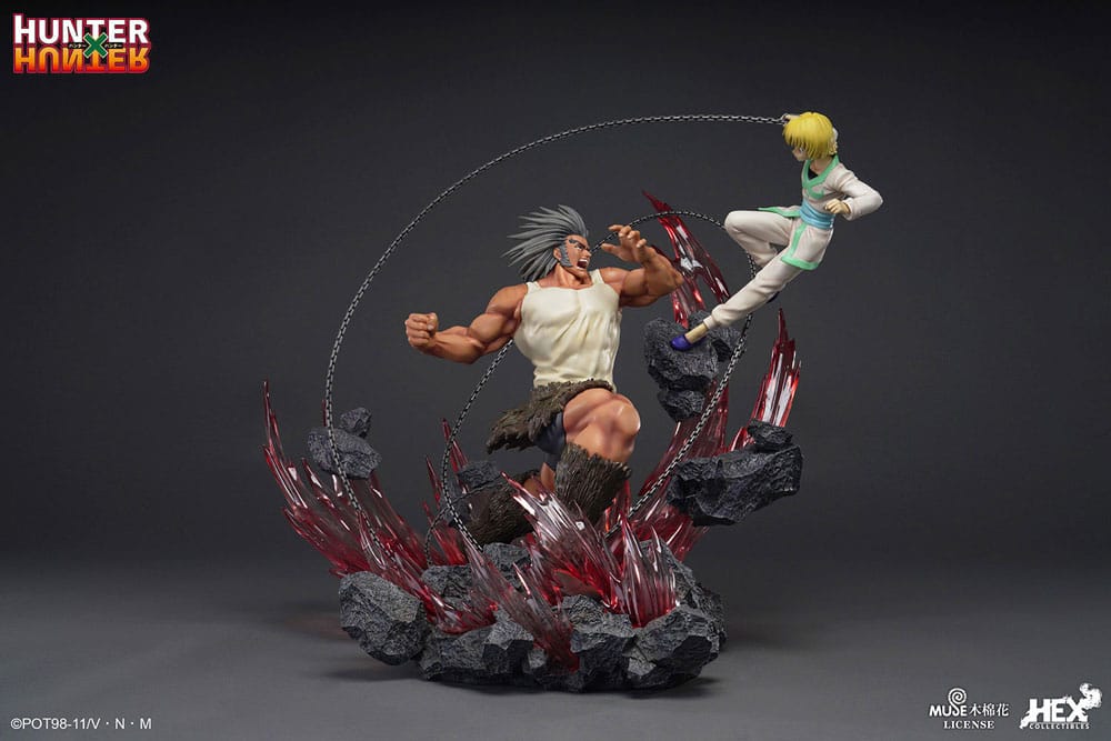 Hunter x Hunter statuette 1/6 Elite Dynamic Kurapika Vs Uvogin 61 cm