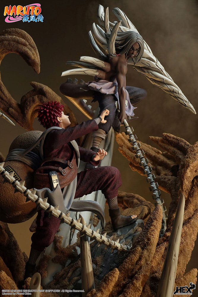 Naruto Shippuden statuette 1/6 Elite Dynamic Gaara vs Kimimaro 61 cm
