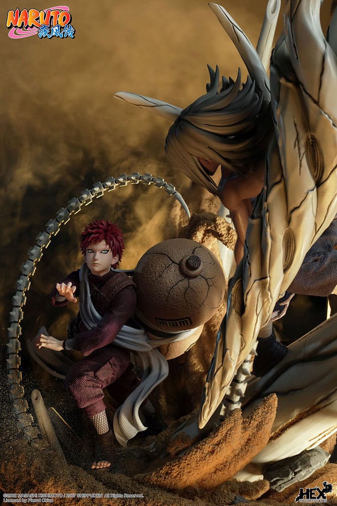 Naruto Shippuden statuette 1/6 Elite Dynamic Gaara vs Kimimaro 61 cm