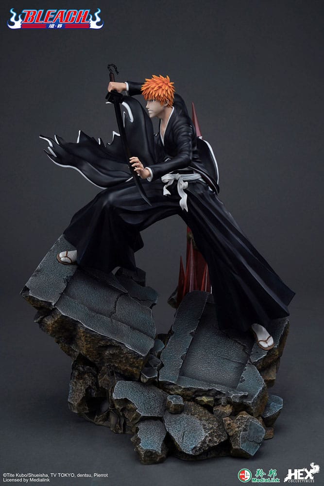 Bleach statuette 1/6 Elite Dynamic Ichigo Kurosaki vs Hollow Ichigo 56 cm